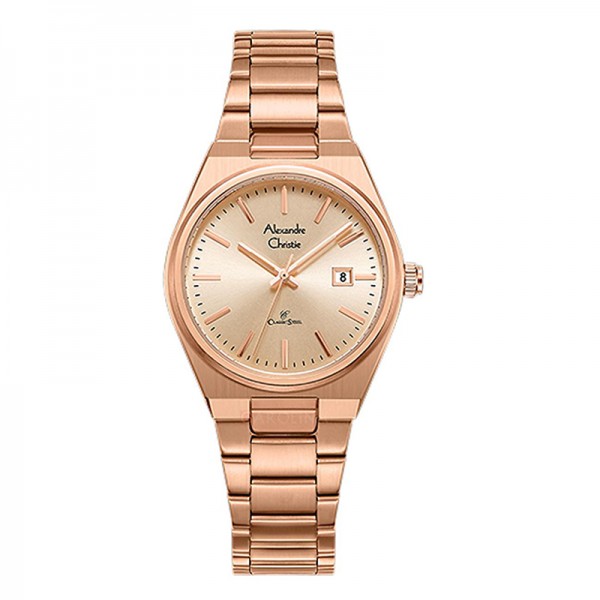 Alexandre Christie AC 8713 Full Rosegold Lady LDFRGLN Alexandre Christie AC 8713 Full Rosegold Lady LDFRGLN